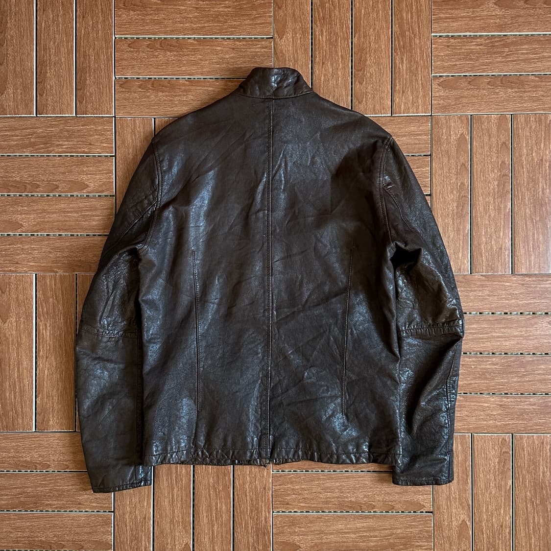 Nano universe goat skin leather jacket 상품이미지2