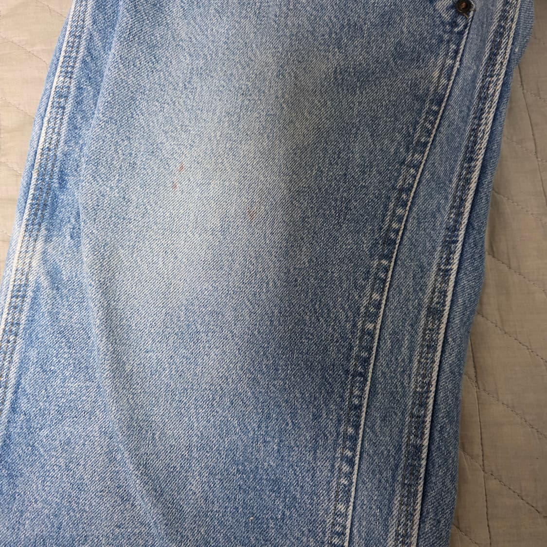 [38X34] 00s 빈티지 칼하트 더블니 B73 DST 데님팬츠 B-8 상품이미지2