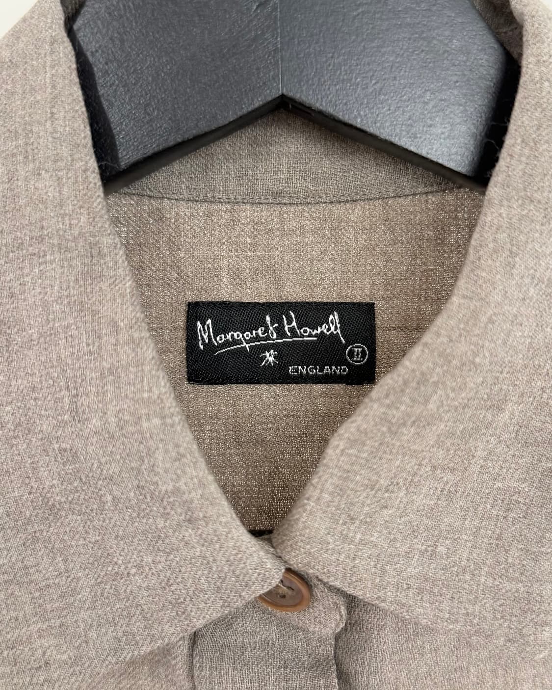 마가렛 호웰 스톤 린넨 숏 슬리브 버튼 셔츠 상품이미지7