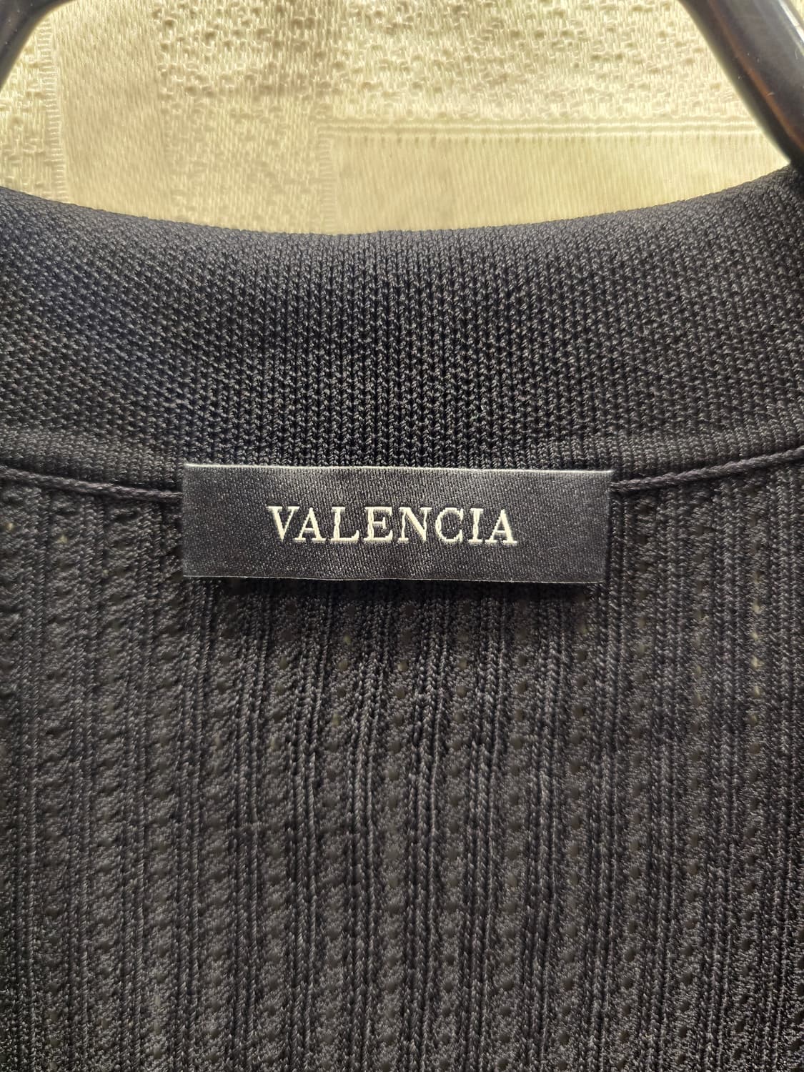 새상품) 발렌시아 니트 카라티 반팔티 S(55) 상품이미지7