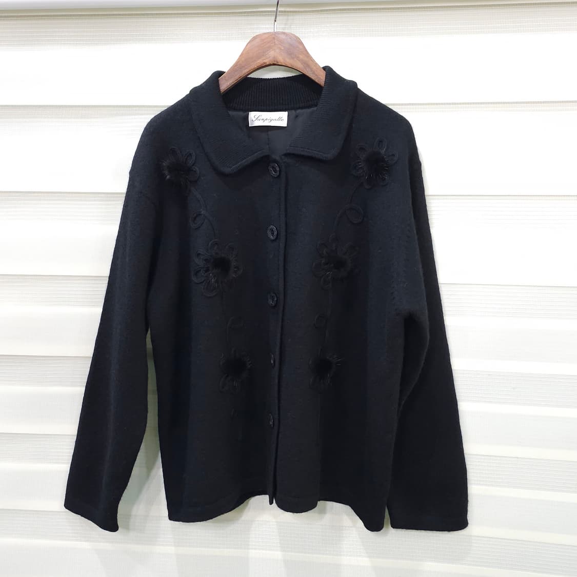 일본 SANPIGALLE 가디건 니트 스웨터- 우먼L 상품이미지1