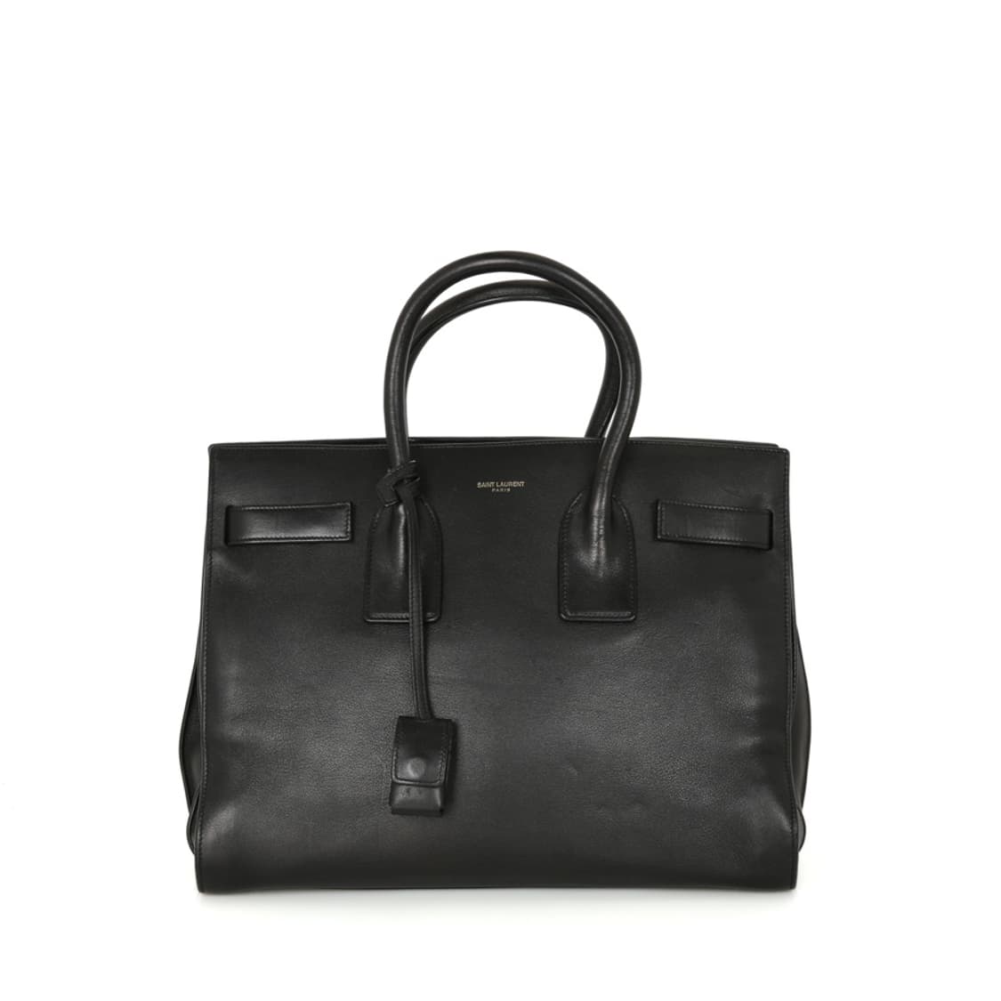 생로랑 삭드주르 블랙 토트 보스턴 324823 크로스 상품이미지2