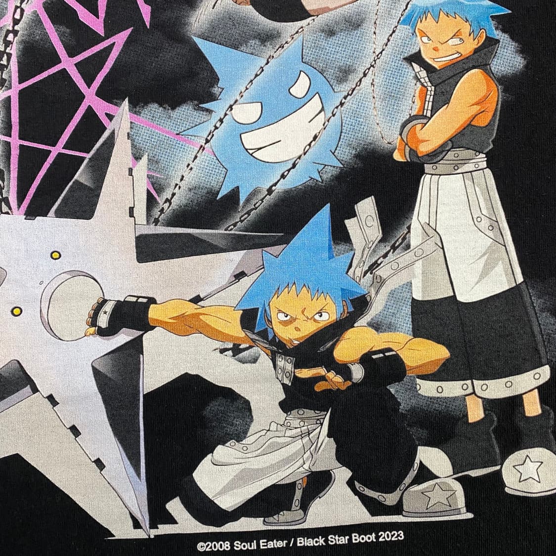 소울이터 블랙스타 부틀렉 애니메이션 티셔츠 상품이미지7