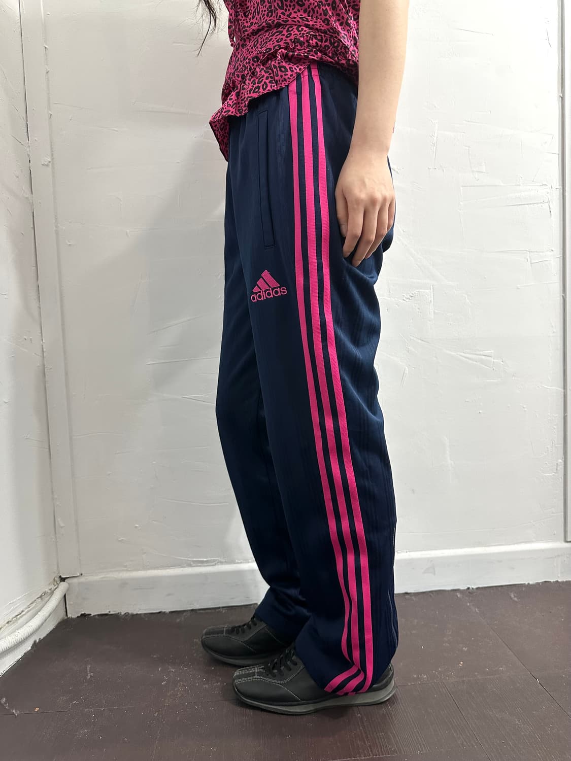 adidas pink line pants 상품이미지3