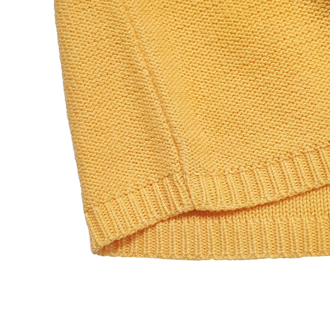 코끼리 니트 조끼 옐로 상품이미지4