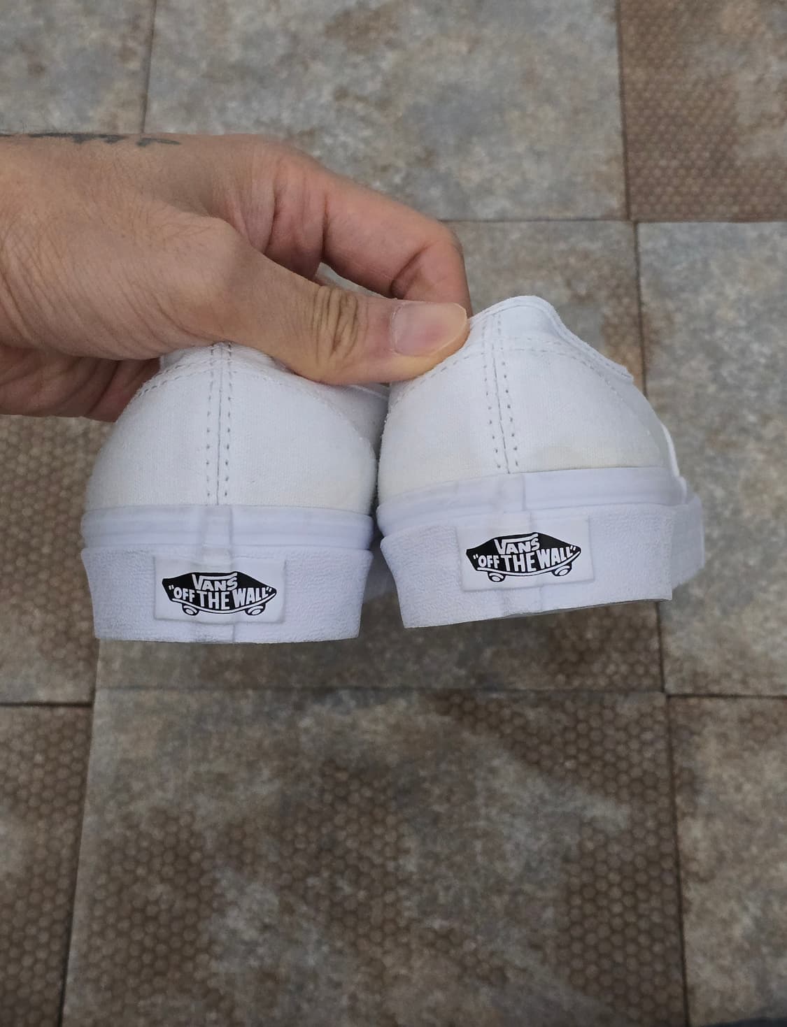 (225)반스 어센틱 화이트 상품이미지8