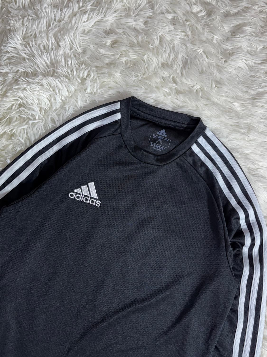 아디다스 블랙 삼선 슬리브  상품이미지7