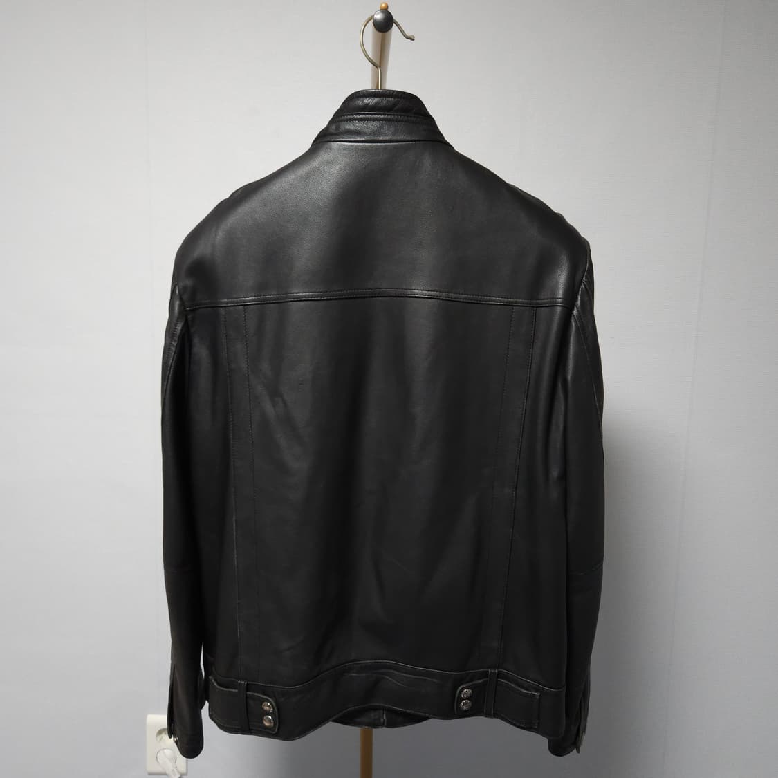 100 ) 남성 양가죽 싱글 라이더 자켓 상품이미지3
