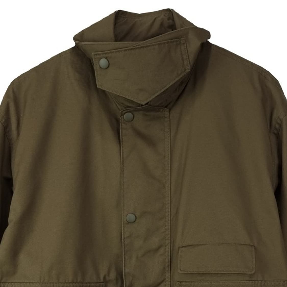 [유니클로 U 르메르] 오버사이즈 블루종 자켓 올리브 카키 M20104 상품이미지4