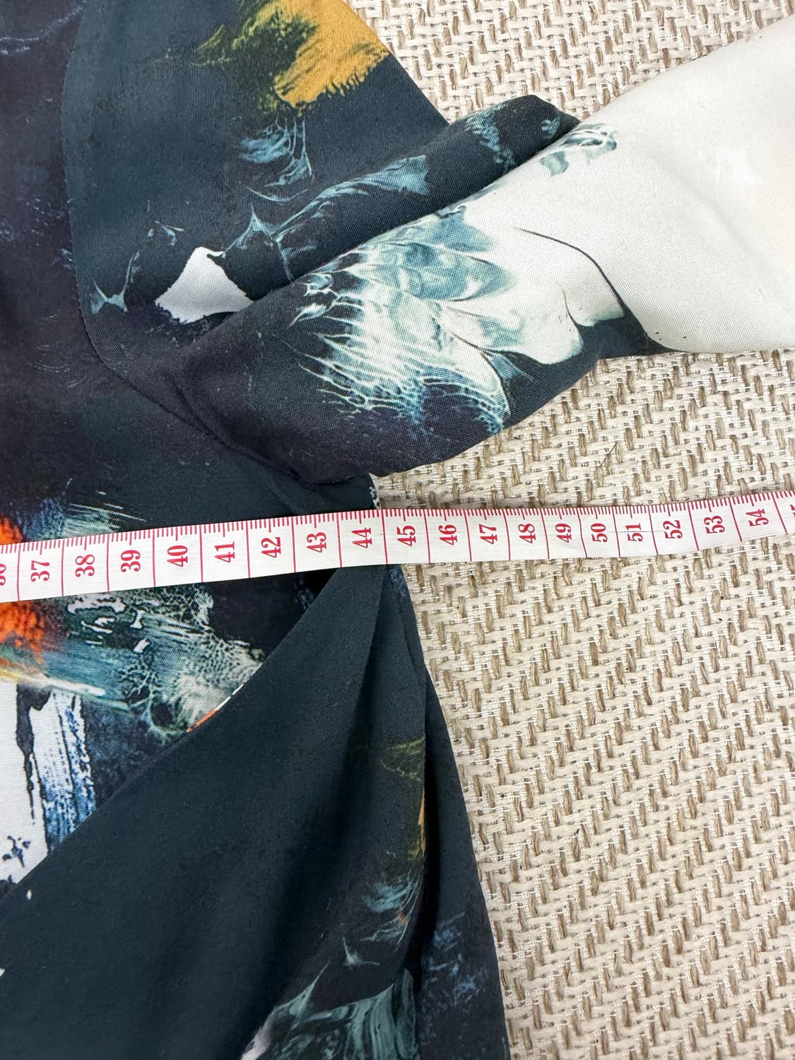 정품) COS 코스 랩 스타일 프린트 블라우스 32 상품이미지8