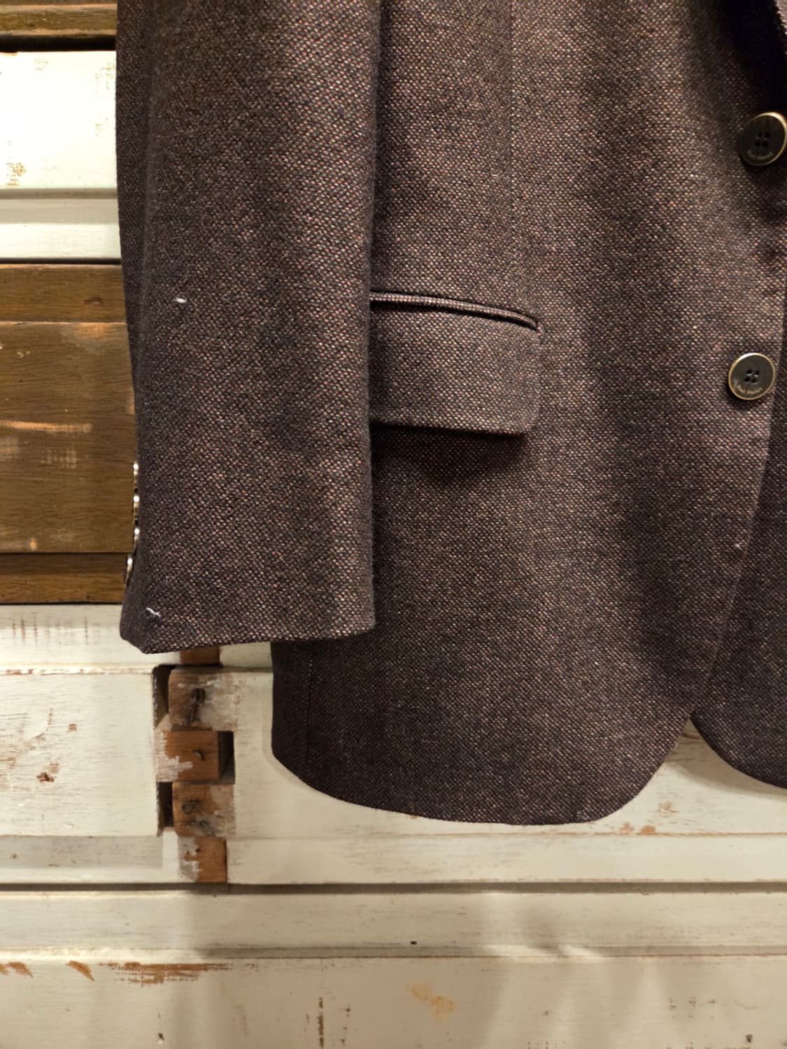 폴스튜어트 피아센자 캐시미어/울 트위드자켓 상품이미지4