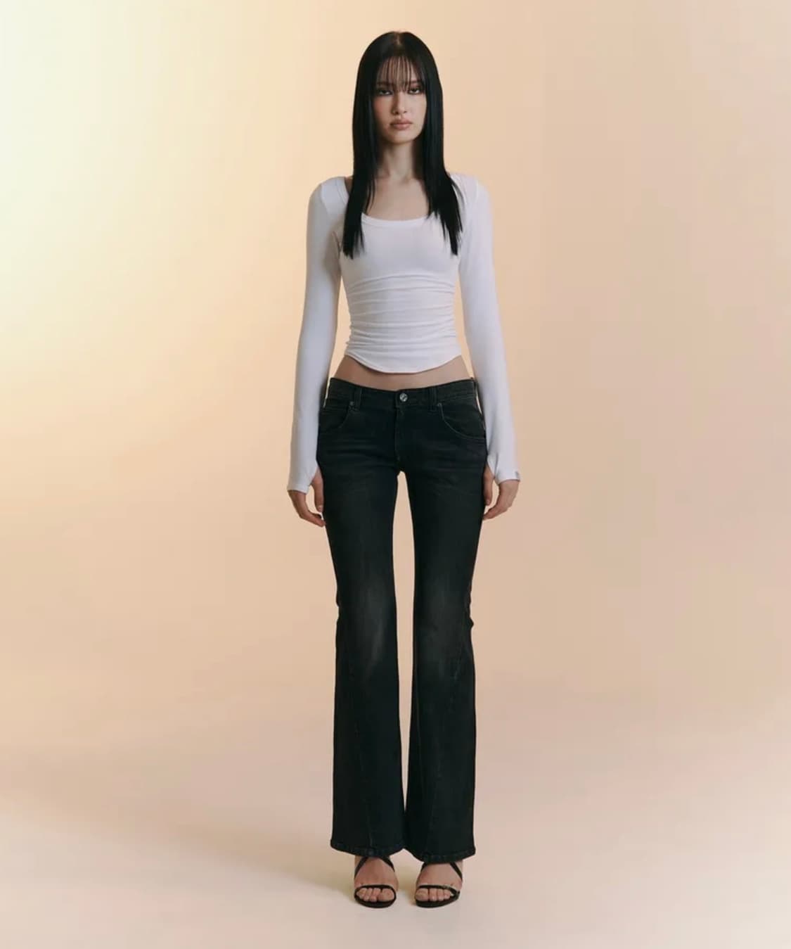 플리즈노팔로우 - 25vintage washing boots cut 상품이미지1