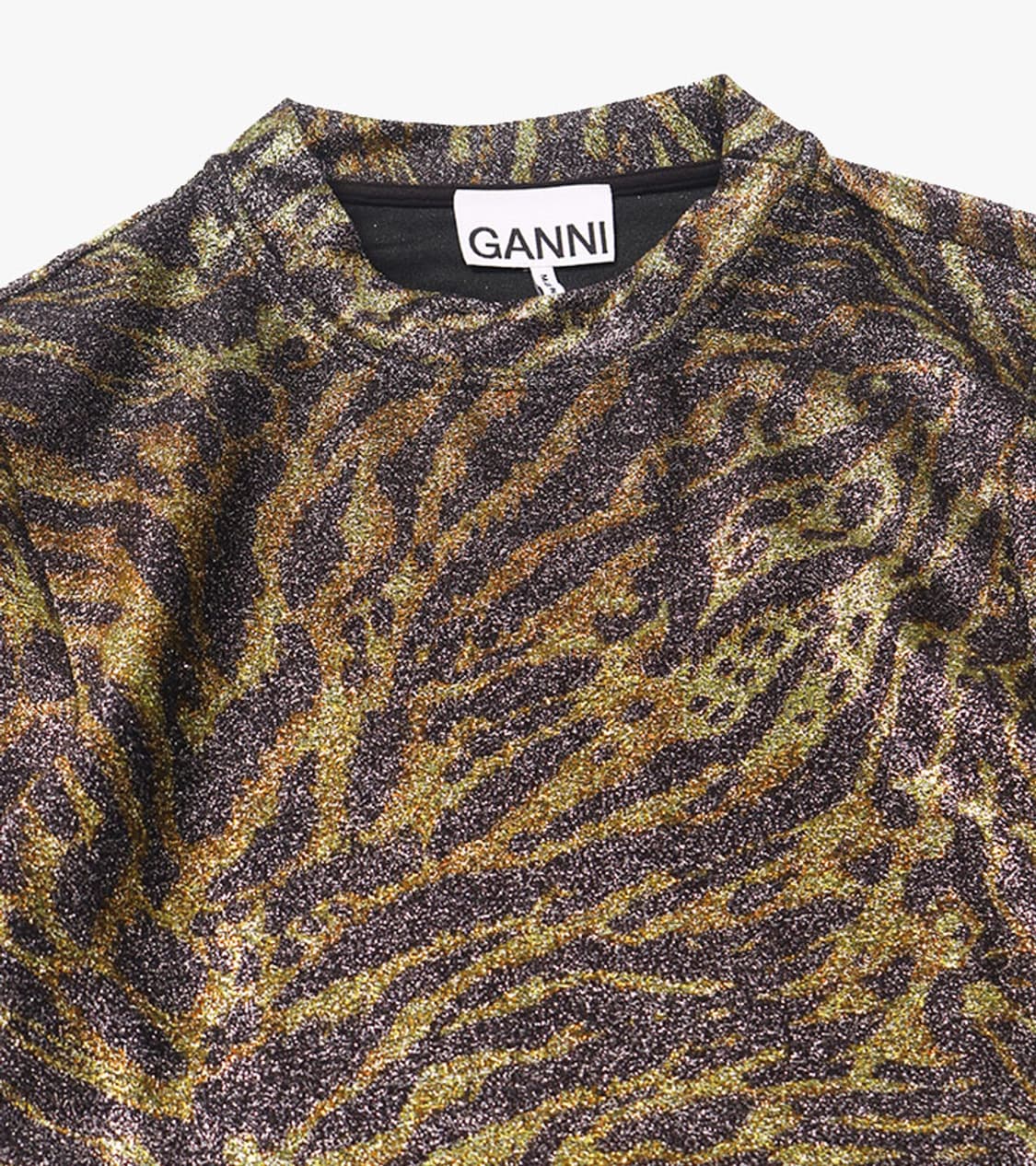 GANNI - LEOPARD PATTERN T SHIRT 상품이미지4