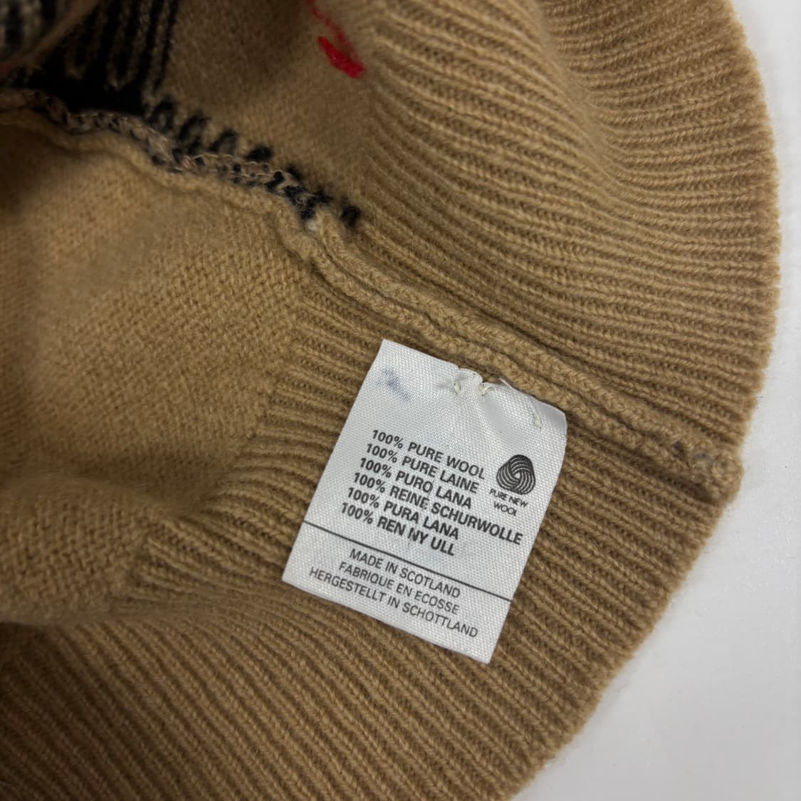 버버리 램스울 니트 상품이미지8