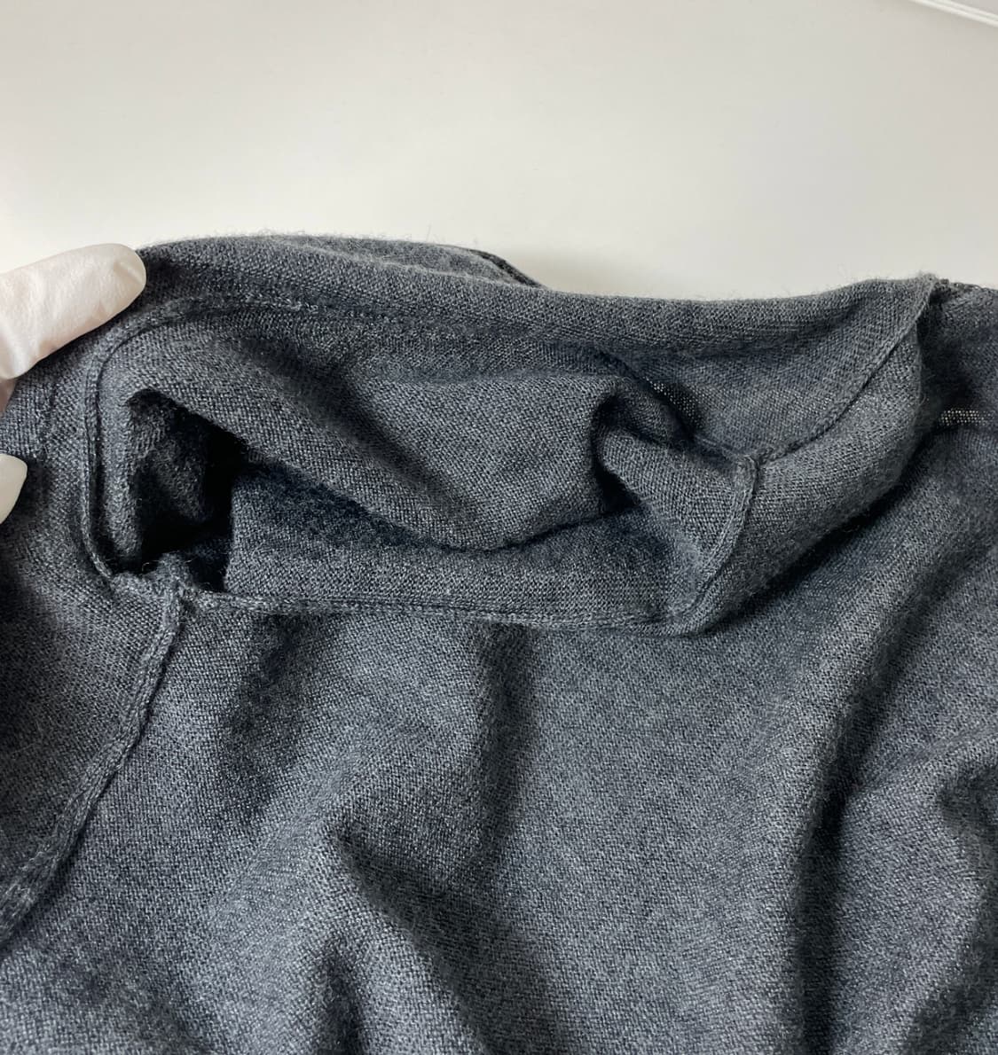 버버리 Burberry 브릿 가디건 울 그레이 상품이미지5