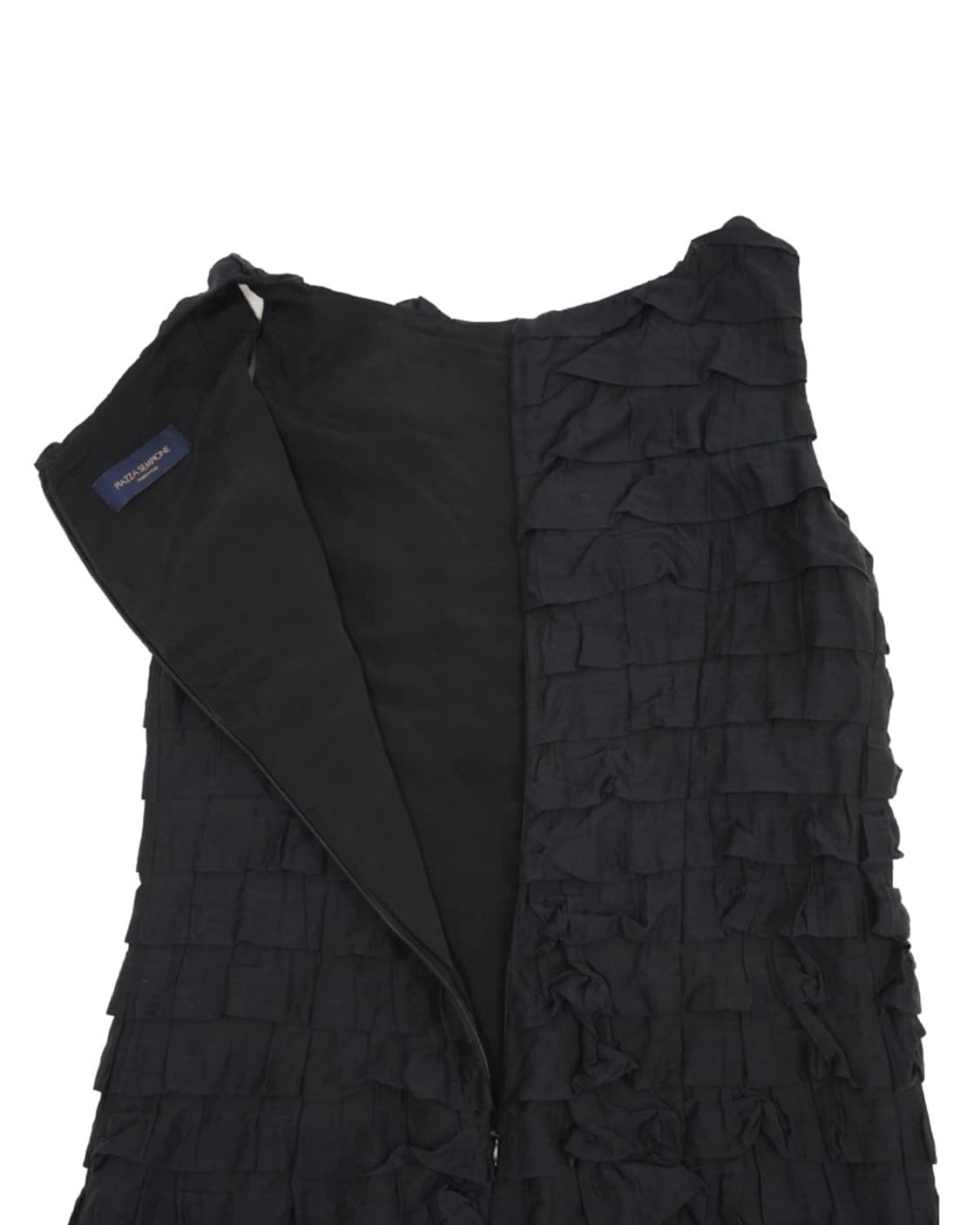 블랙 러플 드레스 Black ruffle dress 상품이미지10