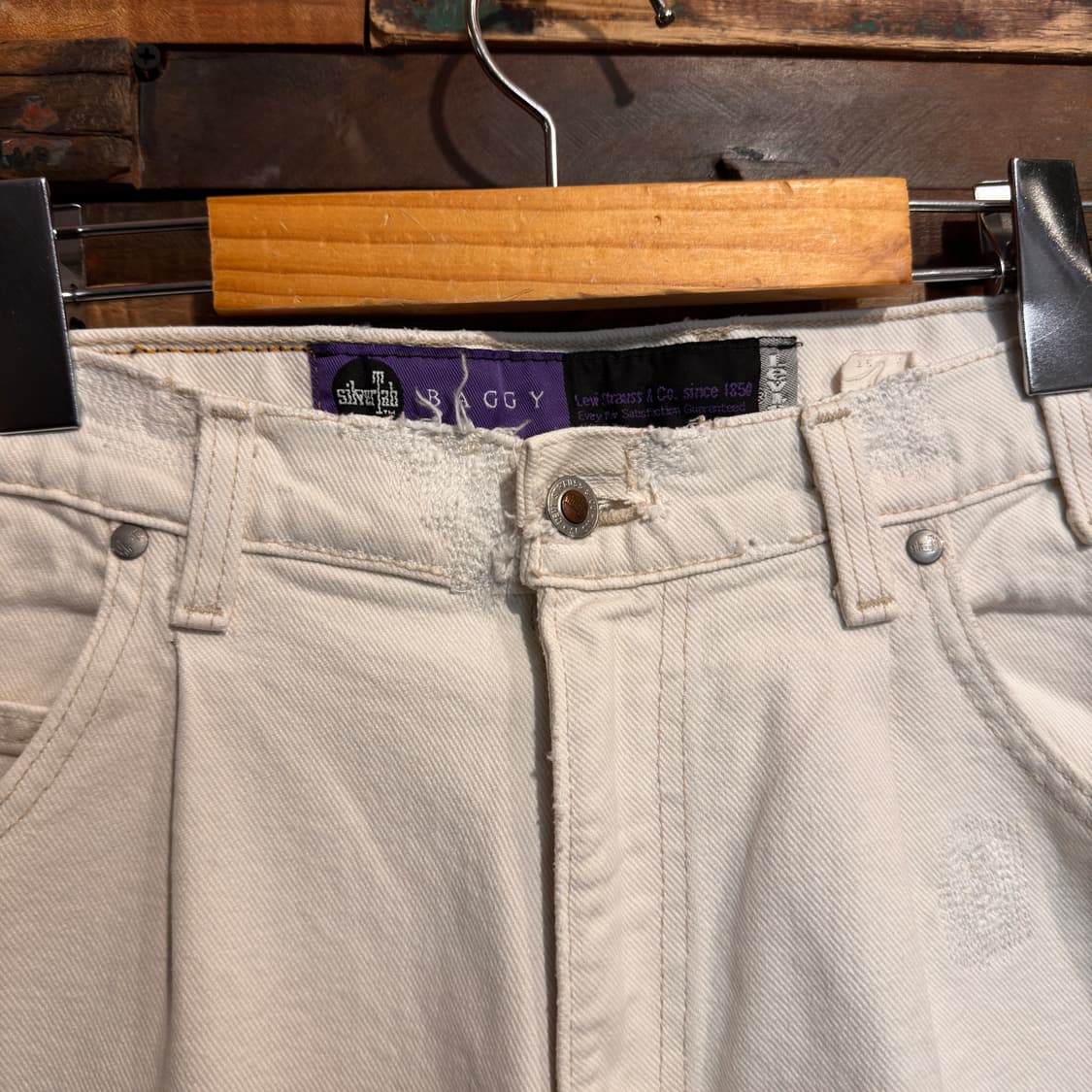 90s usa made levis silvertab denim pants 상품이미지4