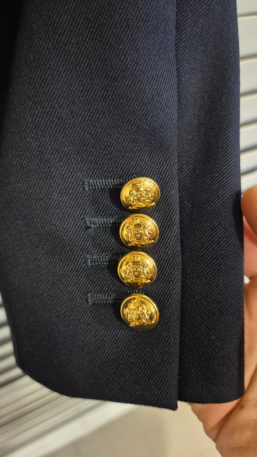 셀린느/금장 더블 블레스티드 자켓/50 상품이미지3