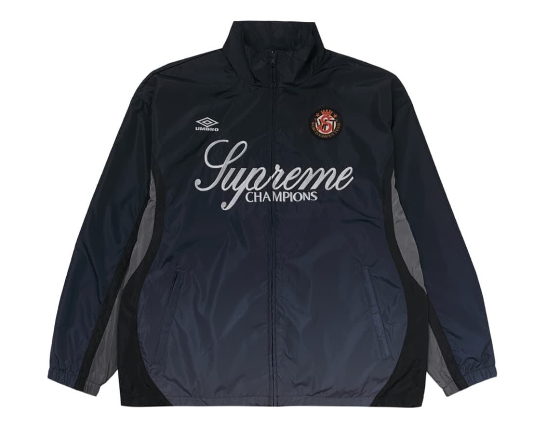 슈프림 x 엄브로 그라디언트 트랙 자켓 블랙 L사이즈 새상품 상품이미지6