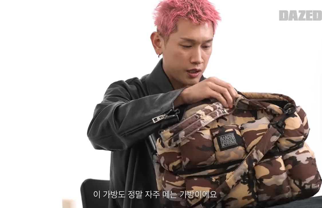 슈프림 x 마리떼 프랑소와 저버 포카츄 퍼퍼 토트백 블랙 - 25SS 상품이미지5