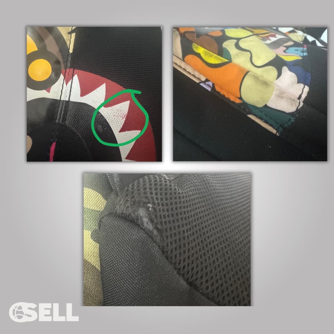 베이프 멀티카모 백팩 (국내 희귀 매물)  상품이미지4