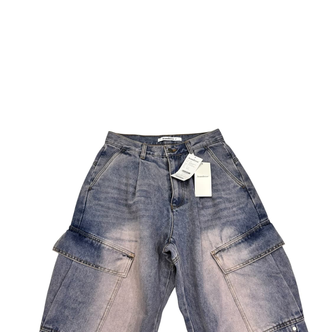 어반드레스 빅 카고 데님 팬츠 상품이미지2