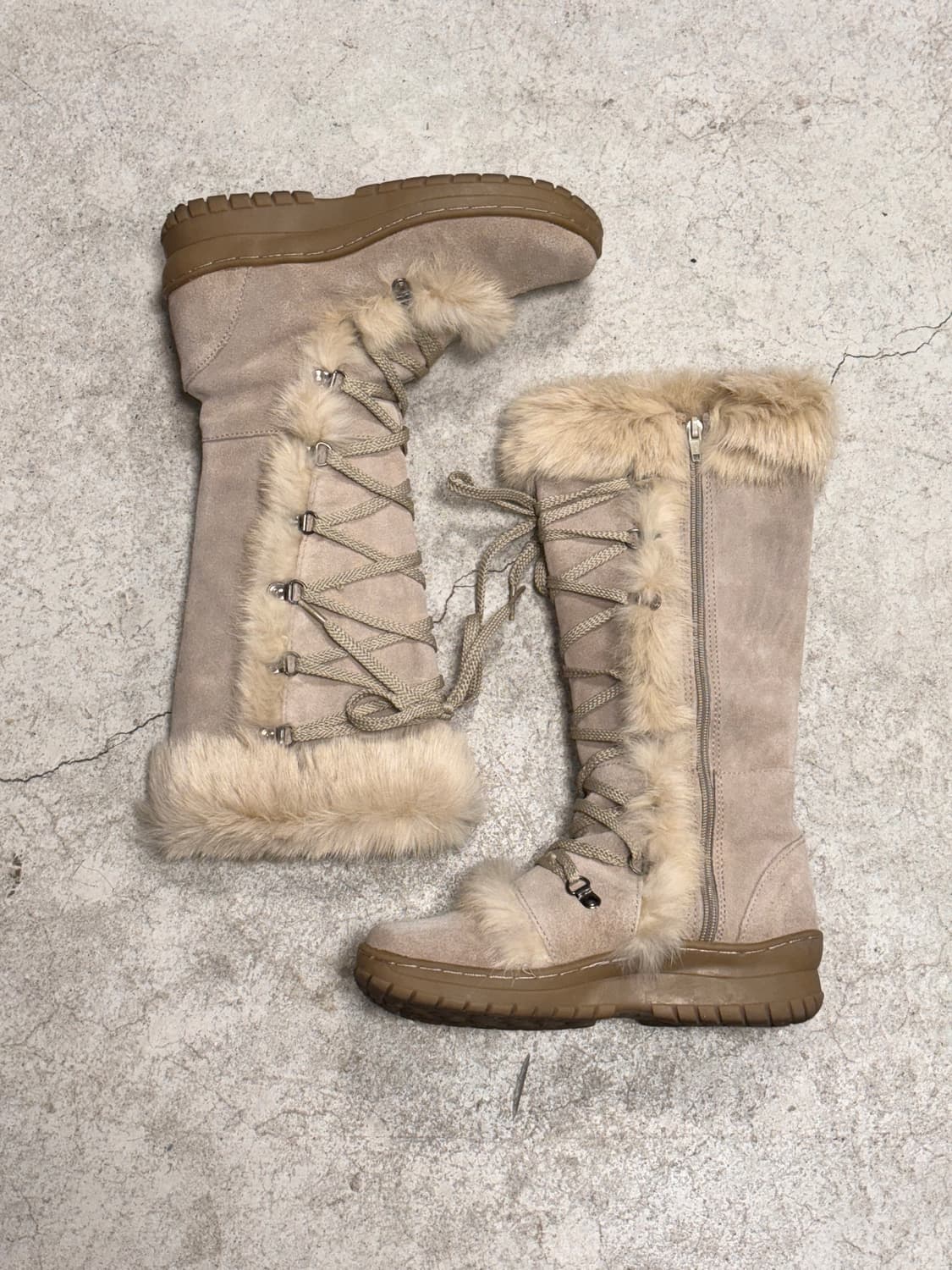 베어파우 스웨이드 퍼부츠 상품이미지6