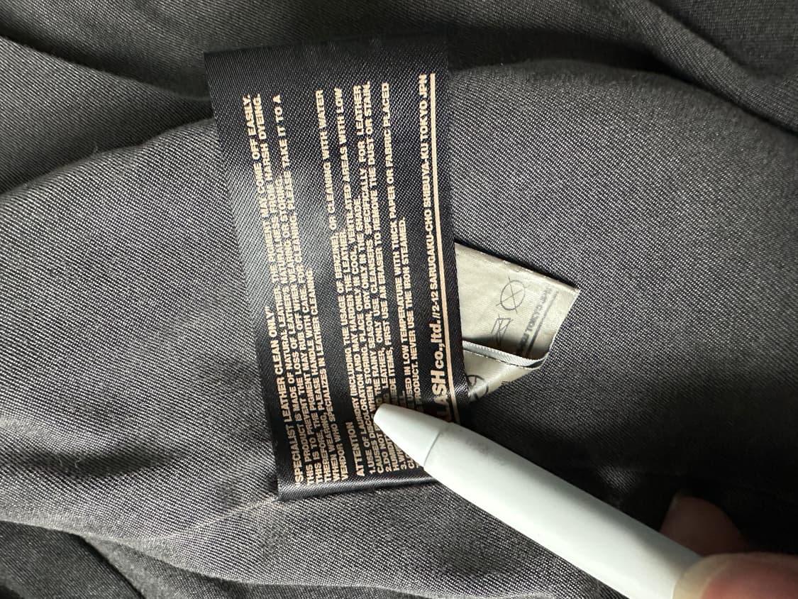 Isamu Katayama Backlash leather jacket 상품이미지6