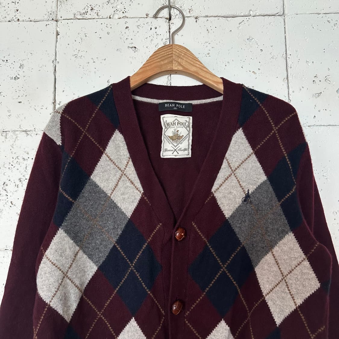 100 빈폴 버건디 가니건 상품이미지2