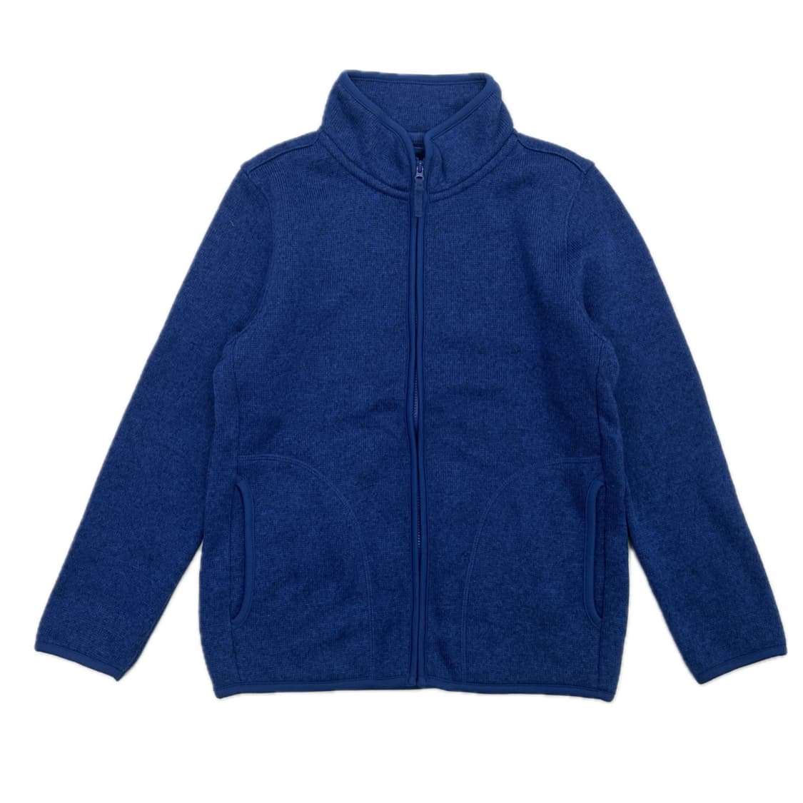 일본 유니클로 코발트 블루 폴리스 슬림 140 베이직 후리스  상품이미지1