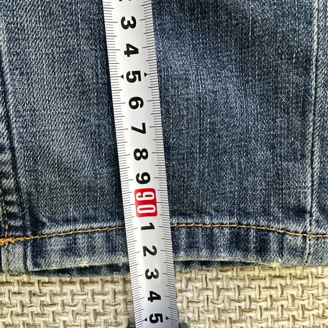 30 플랙 빈티지 워싱 데님 0403D 상품이미지9