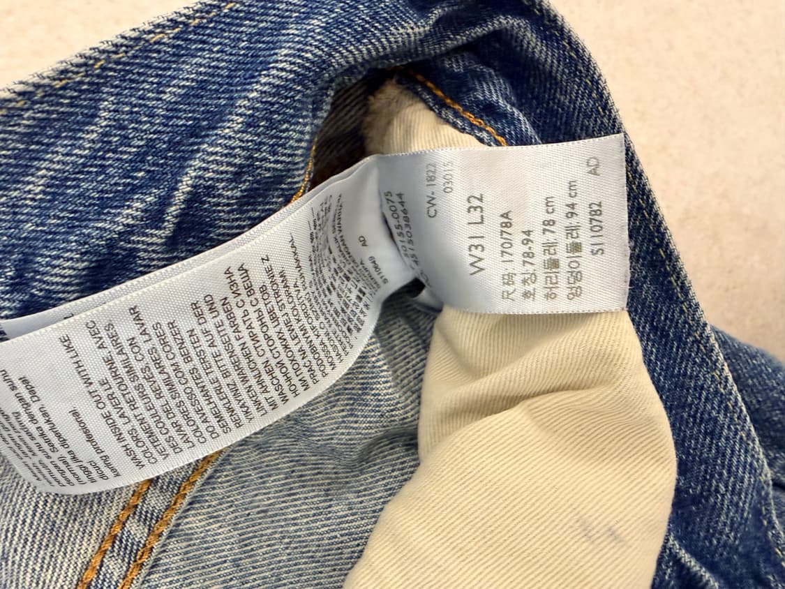 리바이스 lvc55501 블랙잭 31x32 상품이미지2