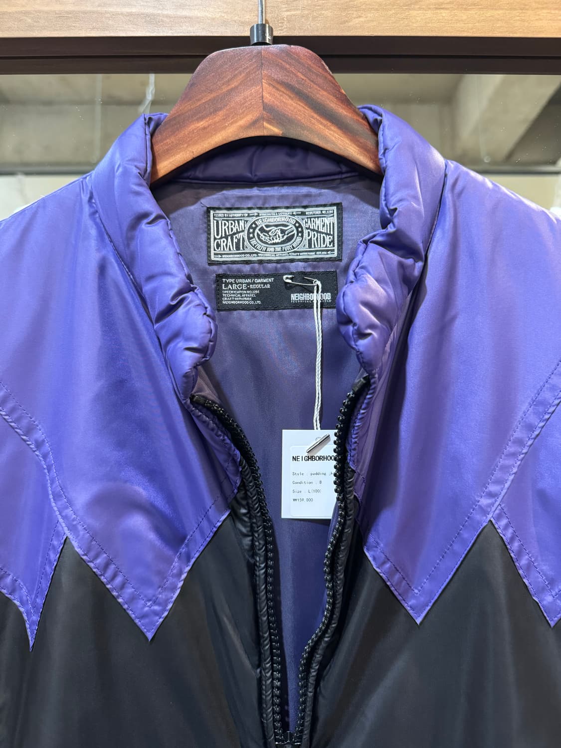 [L] 네이버후드 패딩 자켓 상품이미지2