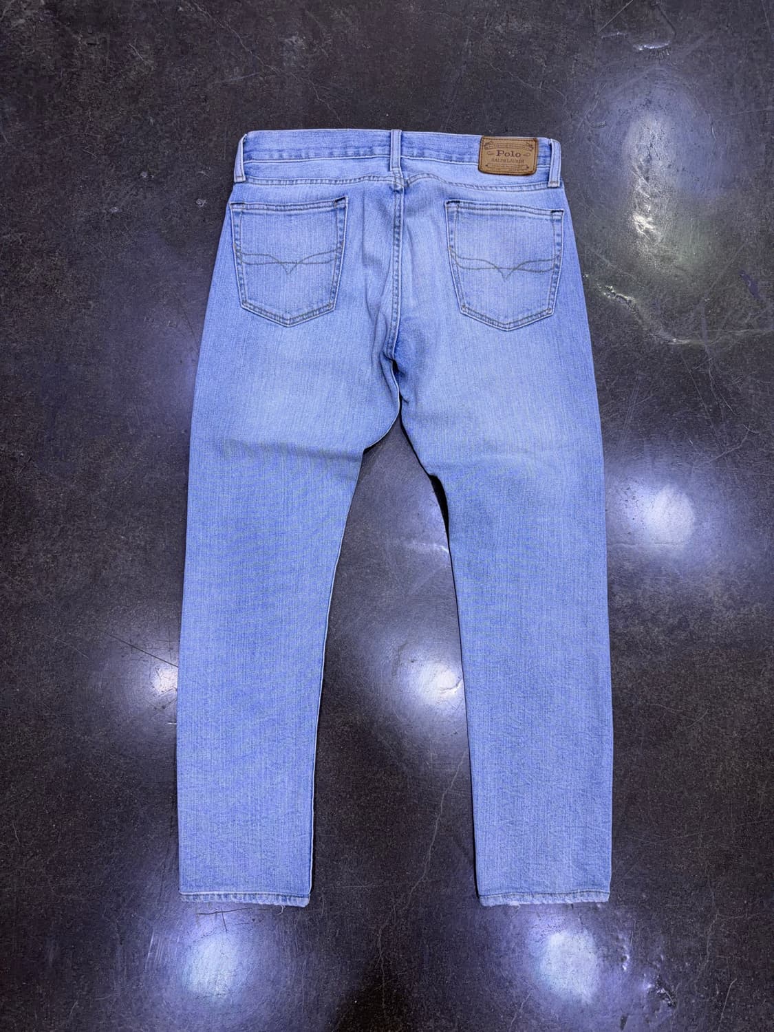 폴로 랄프로렌 설리반 슬림핏 연청 워싱 데님팬츠 청바지 30 상품이미지2