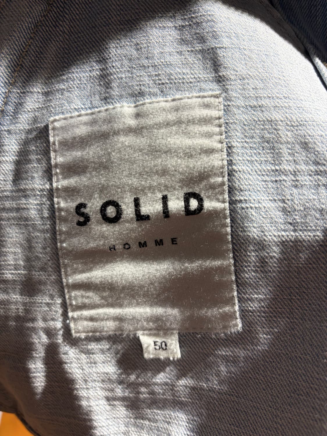 솔리드옴므 아즈텍 데님 블루종 50 (마지막 가격) 상품이미지4