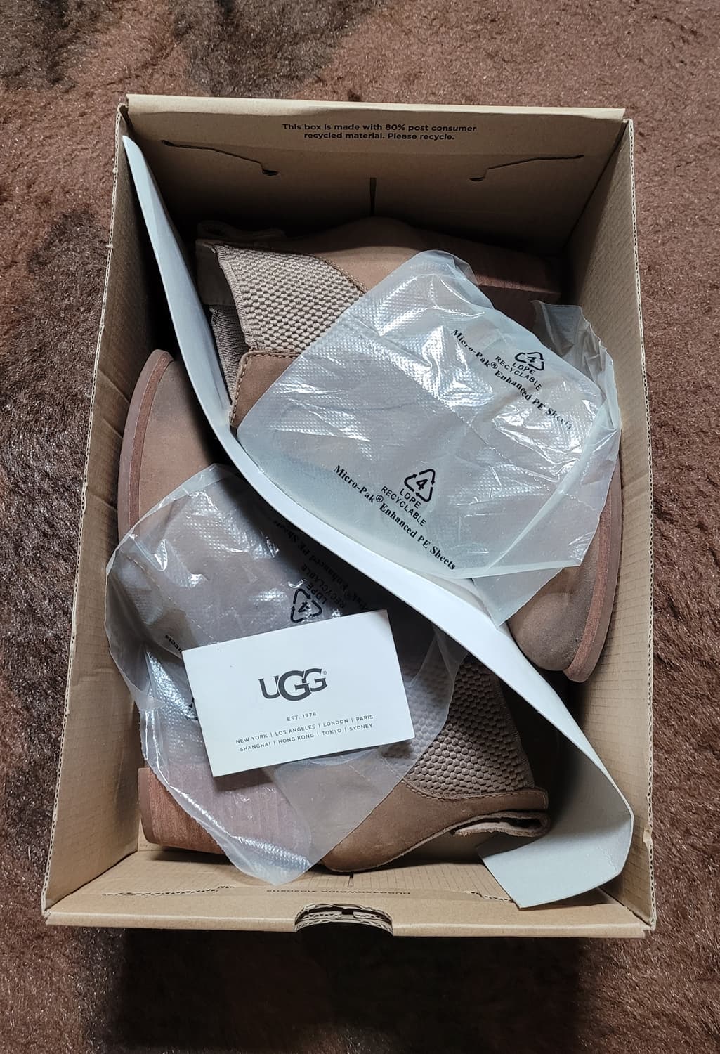 UGG 스웨이드 여성 앵글 부츠(6.5) 상품이미지2