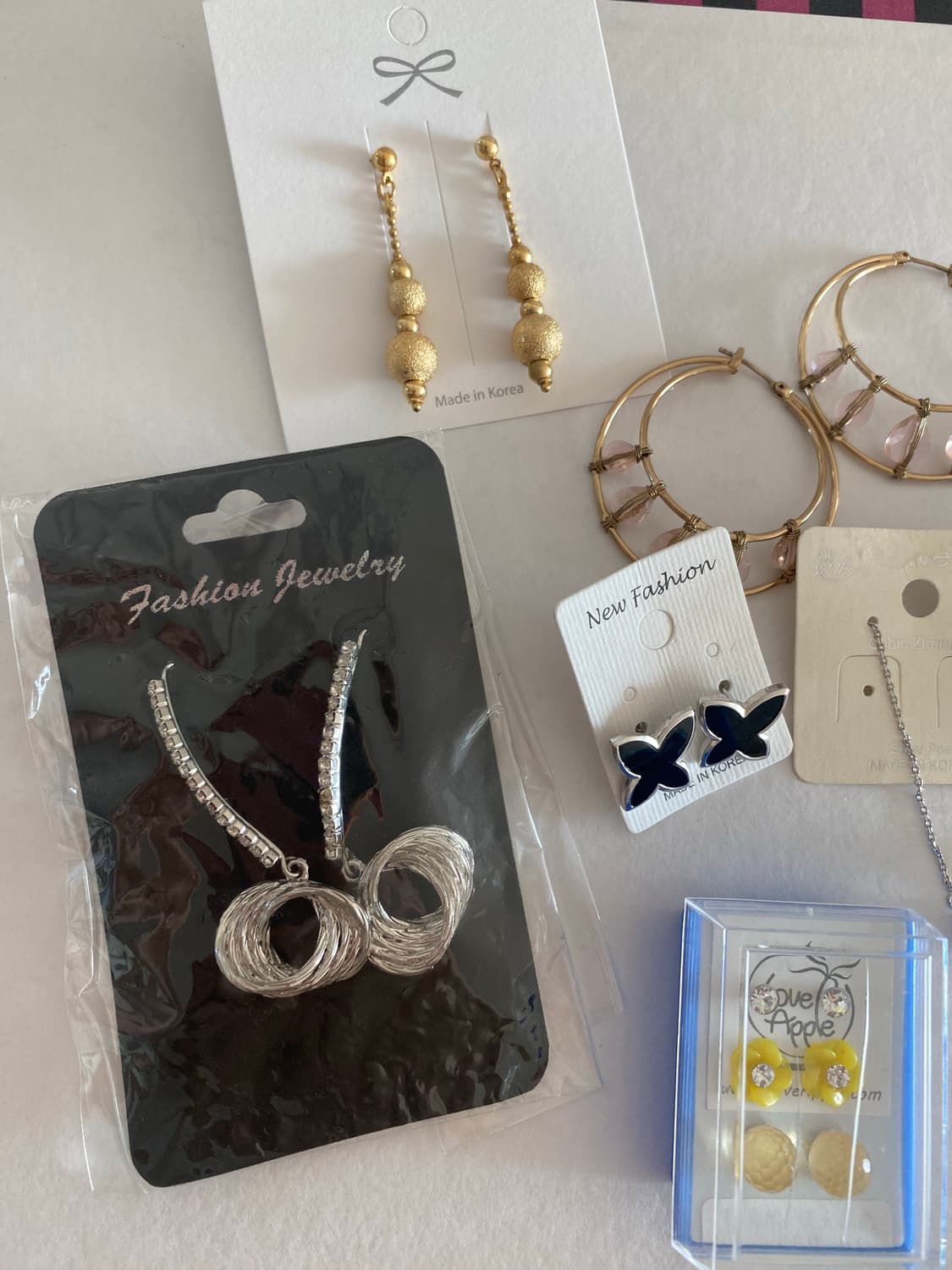 새상품 귀걸이 7종 세트 상품이미지2