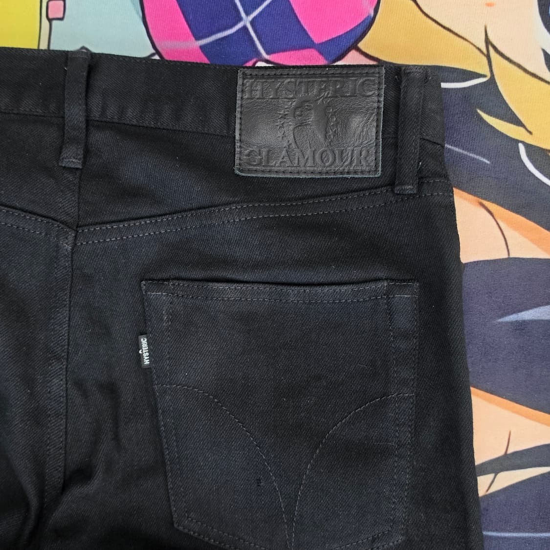 히스테릭 글래머 블랙 슬림 진 Hysteric Glamour 상품이미지5