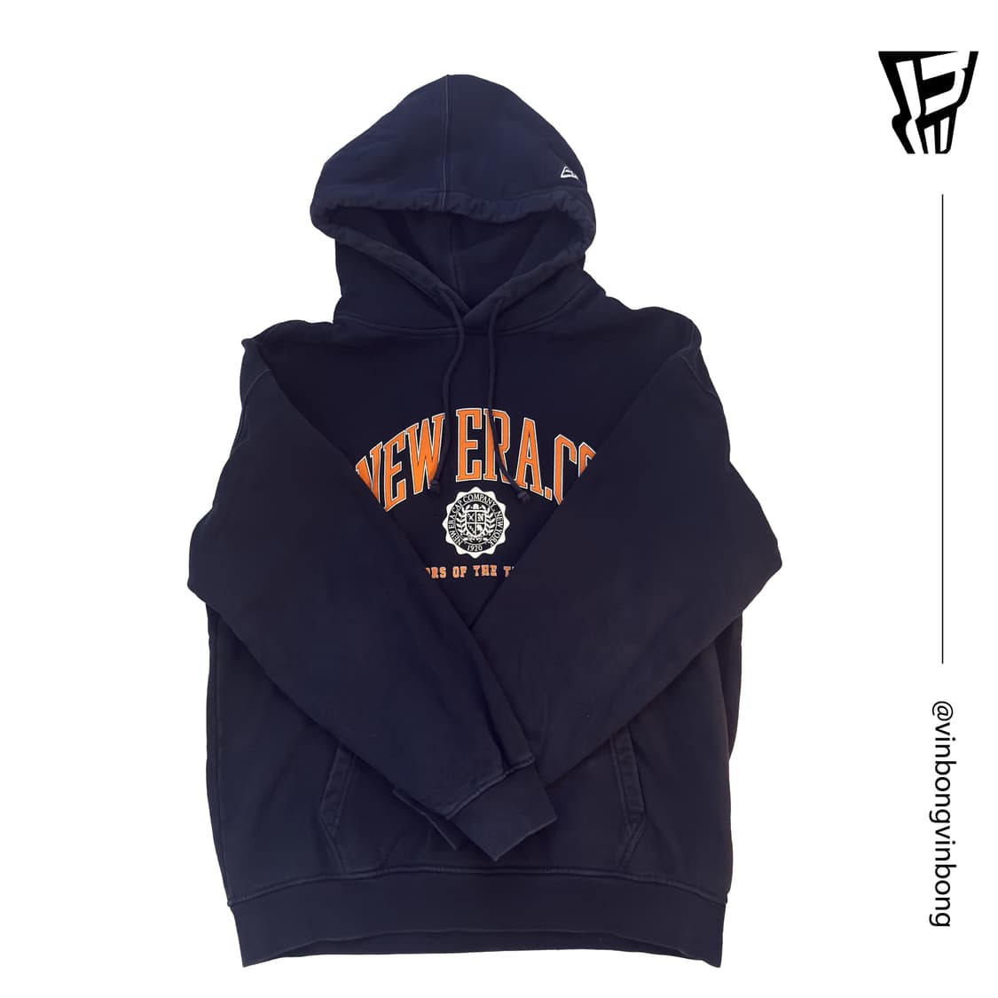 뉴에라 네이비 후드티(기모) 상품이미지2