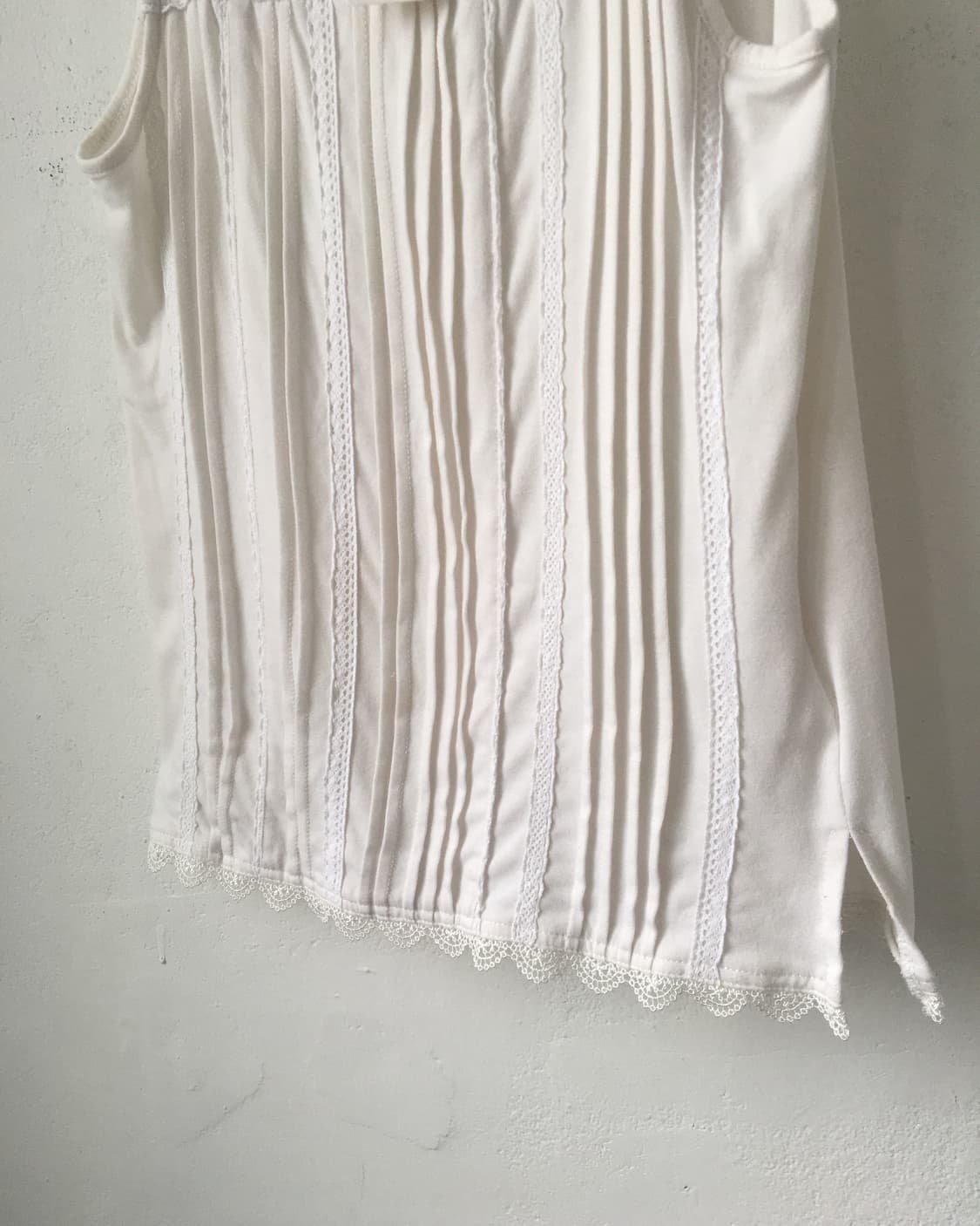 Lace trimming sleeveless 상품이미지4