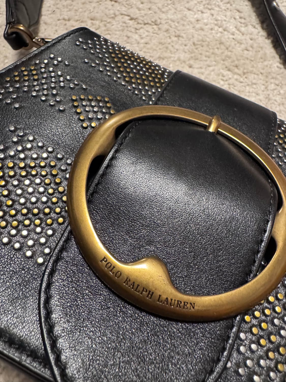 폴로 랄프로렌 웨스턴 콘초 스터드 백 상품이미지2