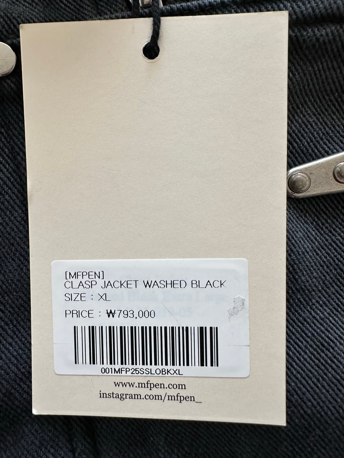 mfprn clasp jacket 상품이미지4