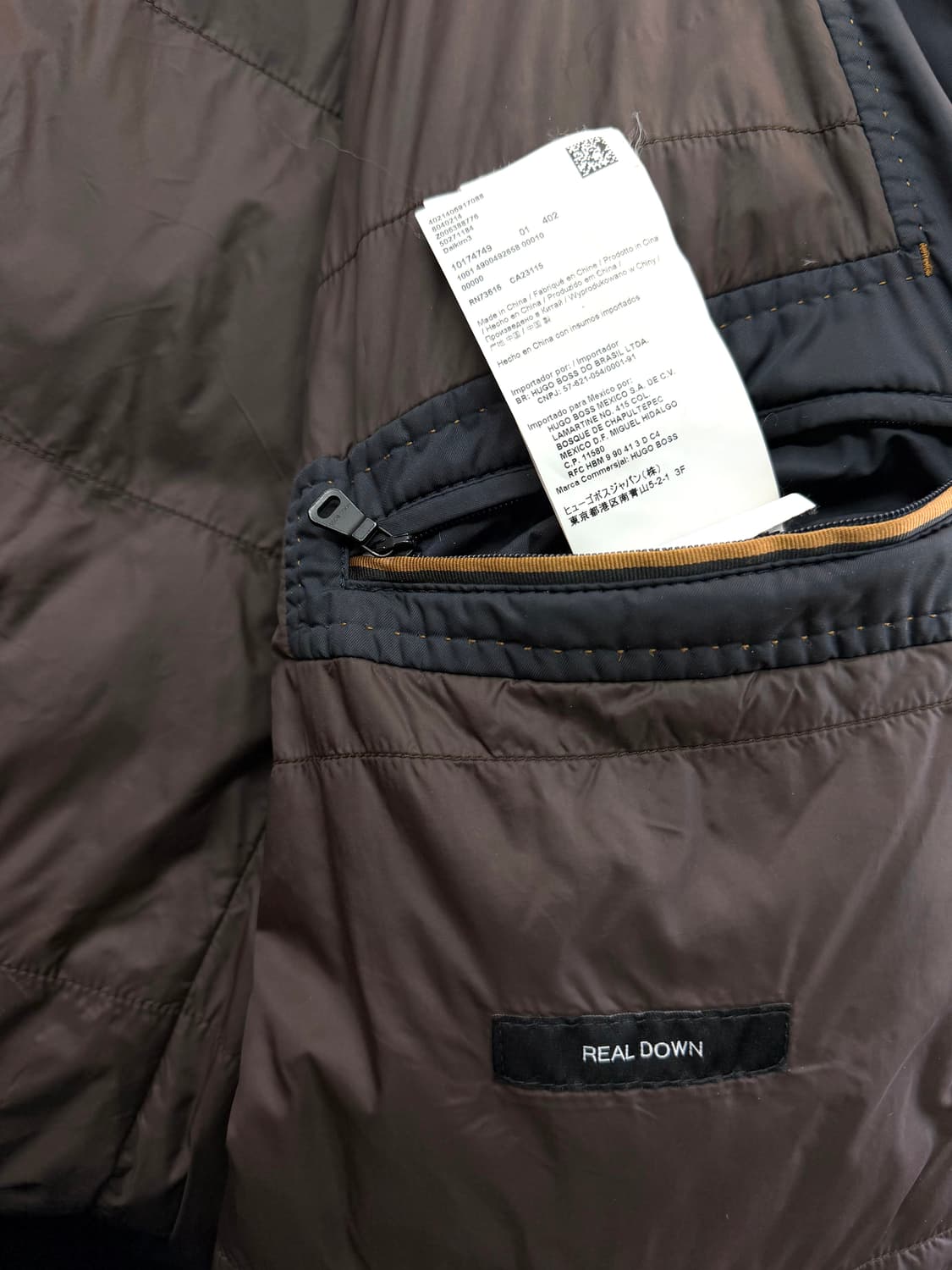 54/ 휴고보스 블랙라벨 리얼다운 패딩점퍼 상품이미지9