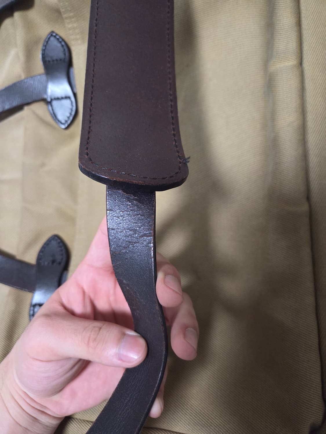 필슨 256 브리프케이스 탄 상품이미지3