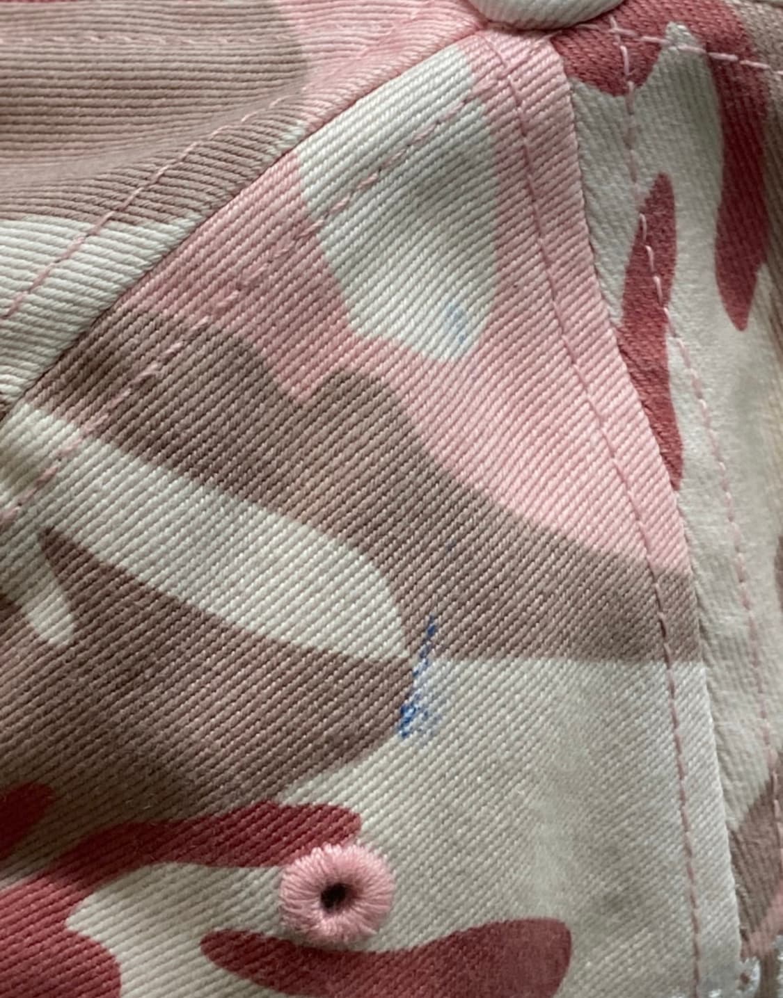 슈프림 피그먼트 코티드 S 로고 6-패널 핑크 카모 - 25SS 상품이미지2