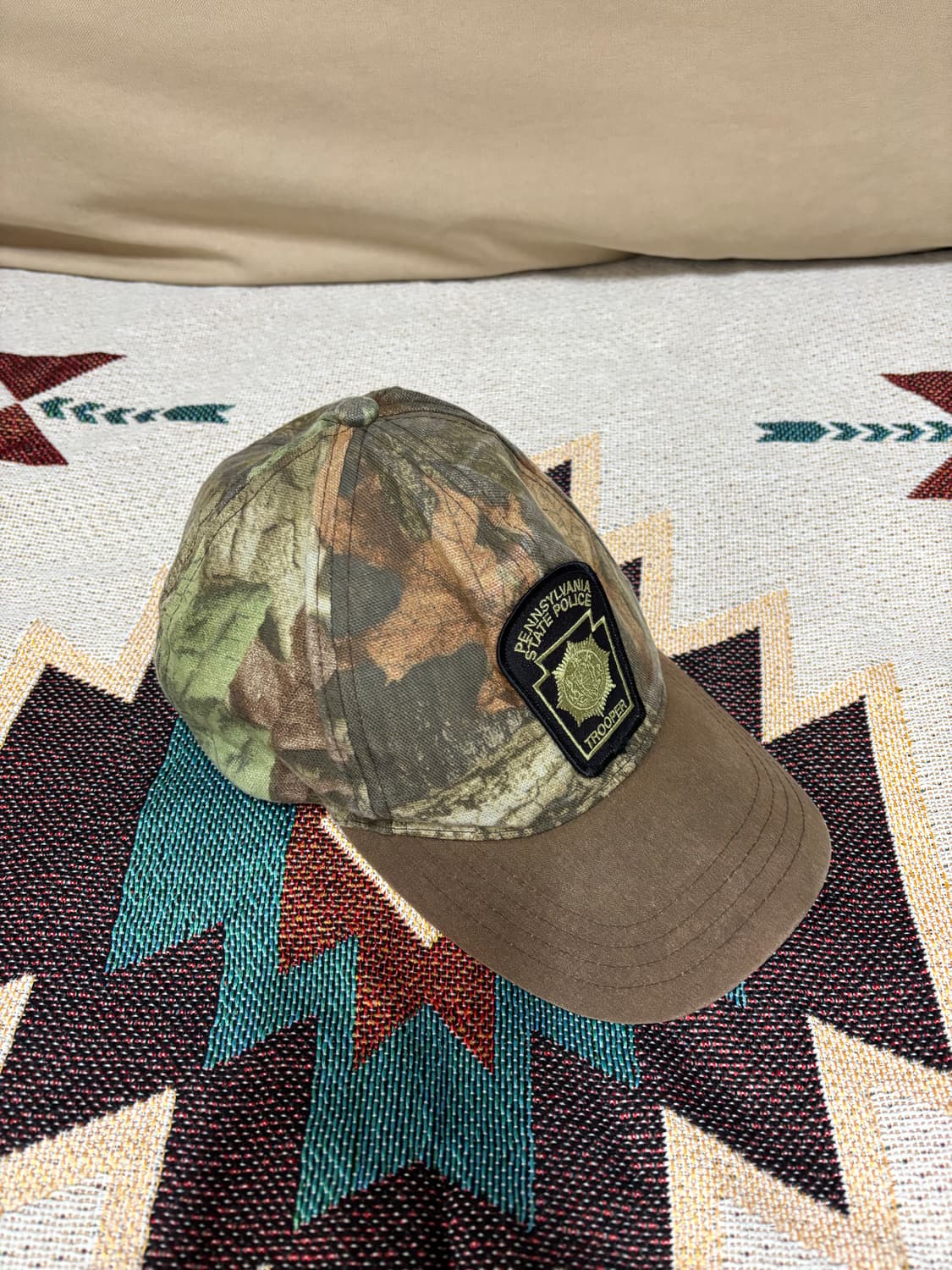 아메리카 빈티지 카모 헌팅캡 상품이미지2