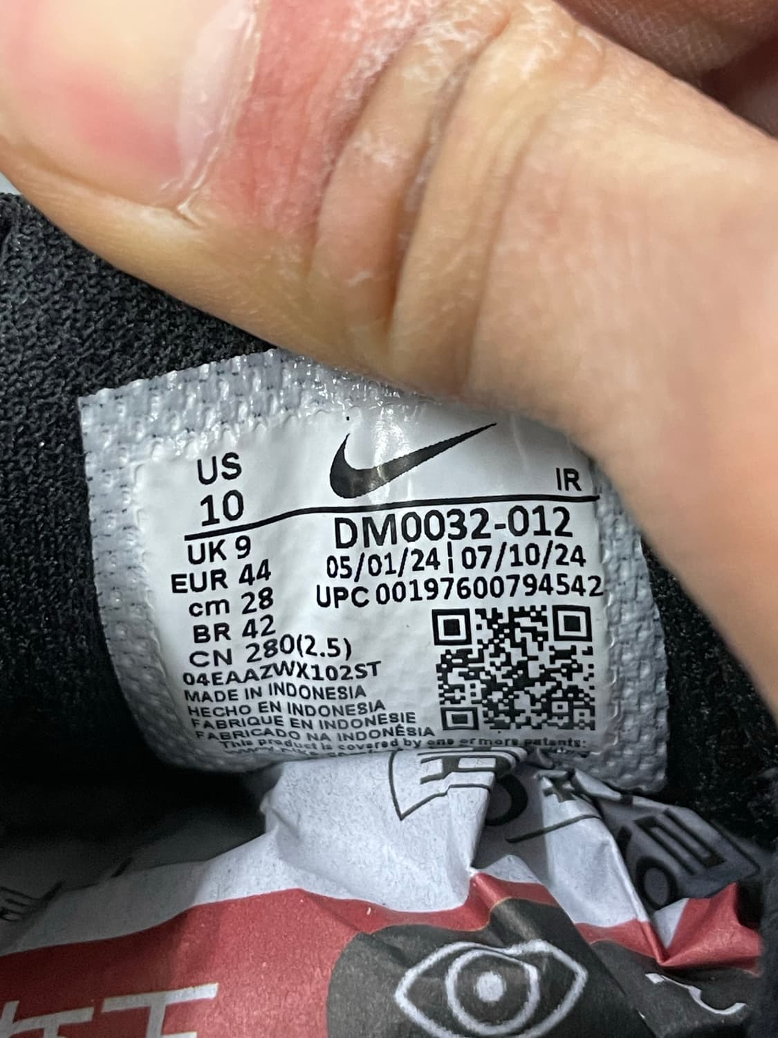 나이키 에어맥스 플러스 블랙 울프 그레이 280 상품이미지8