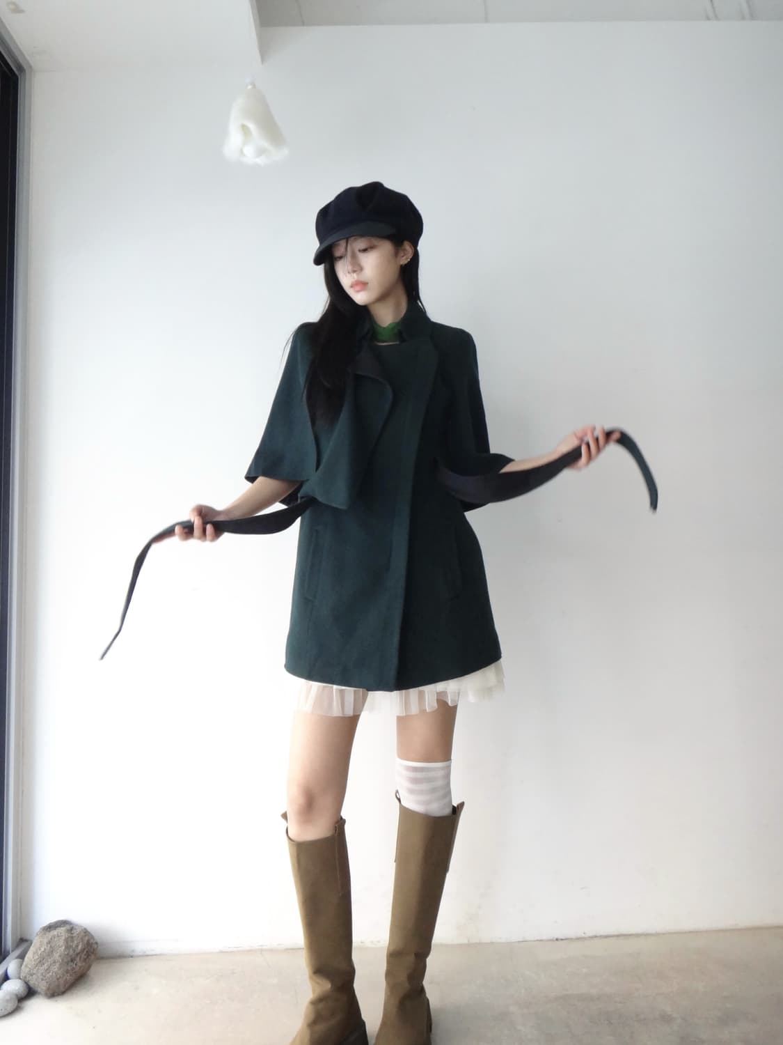 Leshop stockholm poncho strape coat  상품이미지10