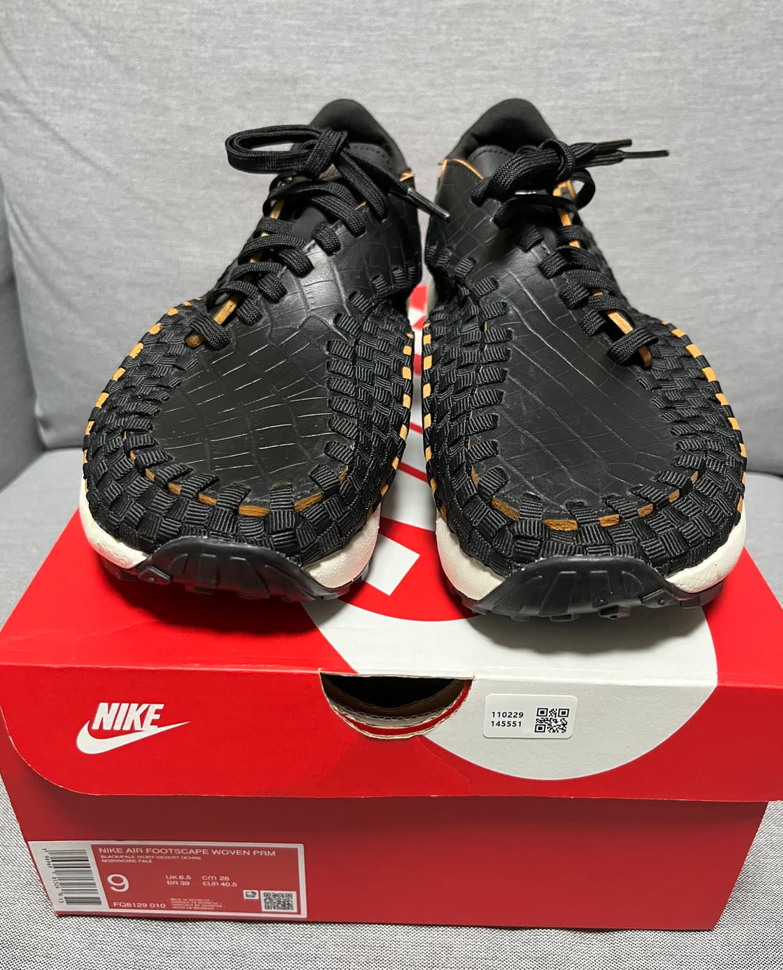 @새상품@ 나이키 풋스케이프 우븐 블랙 상품이미지3