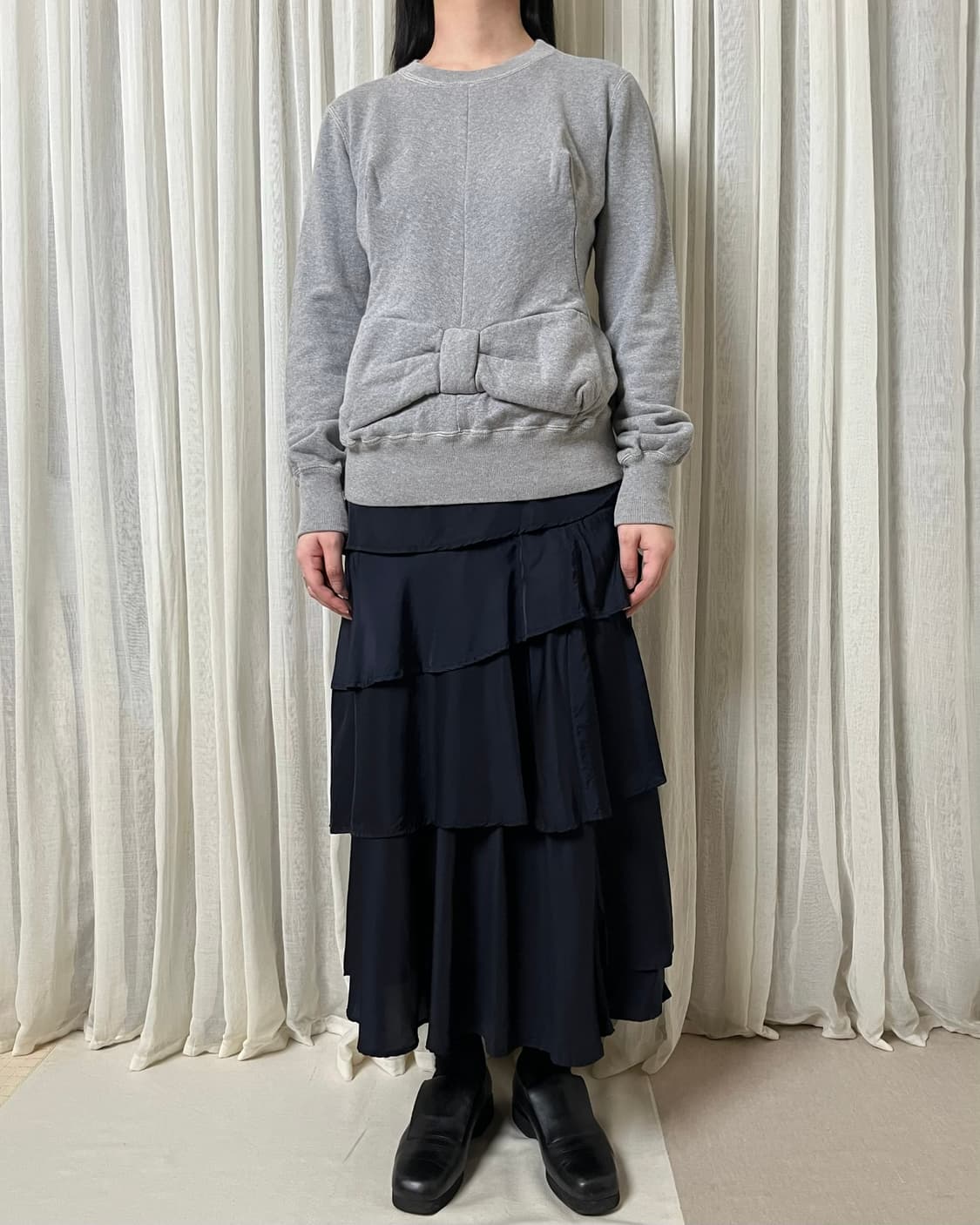 꼼데가르송 러플 레이어드 롱 스커트 comme des garcons 상품이미지3